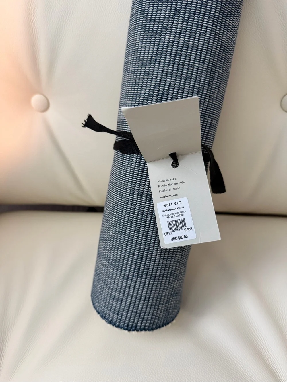 West Elm Riviera Cotton Table Runner  - Home Dining